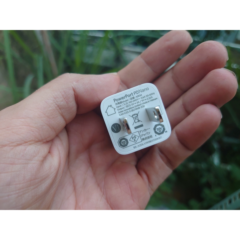 Củ Sạc nhanh Anker Powerport III PD 20W Chính Hãng