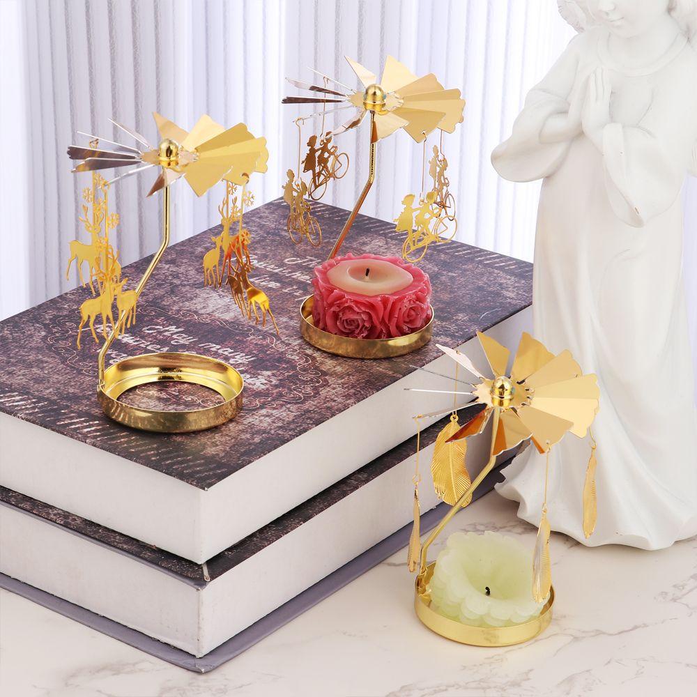 Giá Đỡ Nến Để Bàn Trang Trí Tiệc Cưới / Giáng Sinh