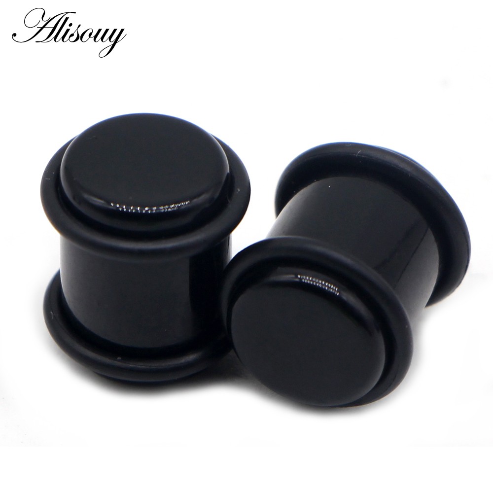 Alisouy Set 2 Khuyên Nong Tai 1.6mm-20mm Cá Tính