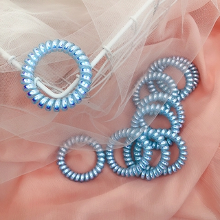 Women's thin colored elastic plastic rubber rubber hair accessories headband