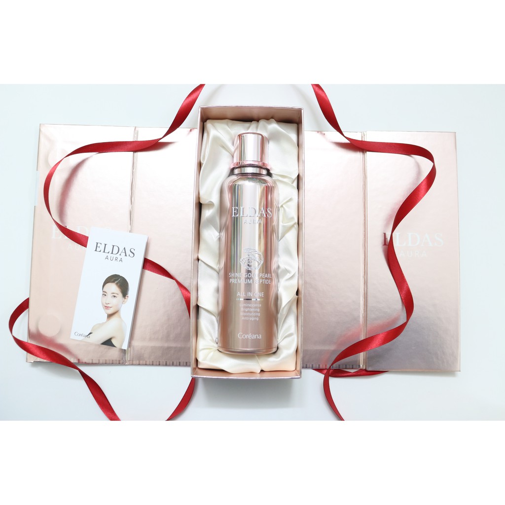 Serum Eldas AURA Shine Gold Pearl Premium Peptide 100ml ( chai )