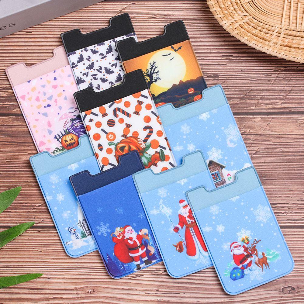 Ví Đựng Thẻ ID / Thẻ Tín Dụng Dán Dính Thời Trang Thông Dụng