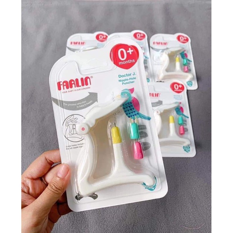 Dụng cụ dập lỗ núm ty Farlin