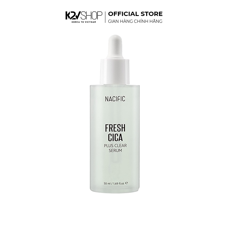Tinh chất ngừa mụn NACIFIC Fresh Cica Plus Clear Serum 50ml - K2V Shop
