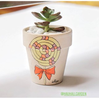 Chậu cây vẽ theo yêu cầu
