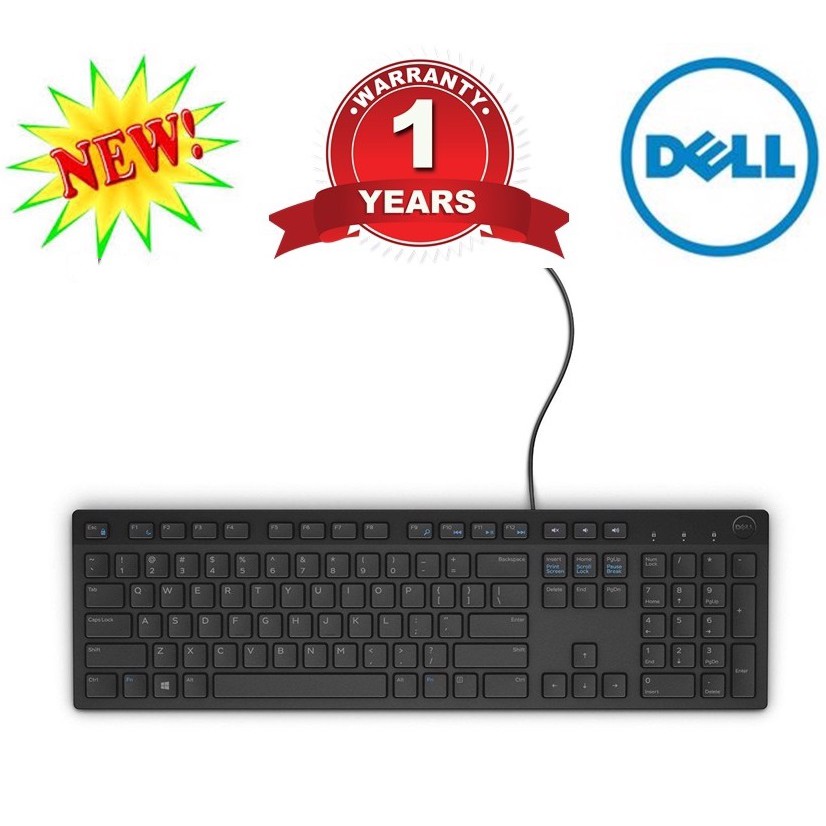 Bàn phím có dây Dell KB216 chính hãng