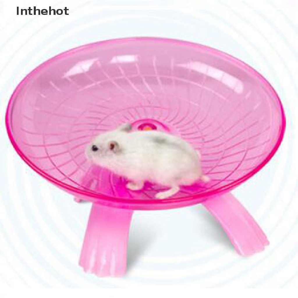 Đĩa chạy bộ dạng xoay tập thể dục dành cho chuột hamster