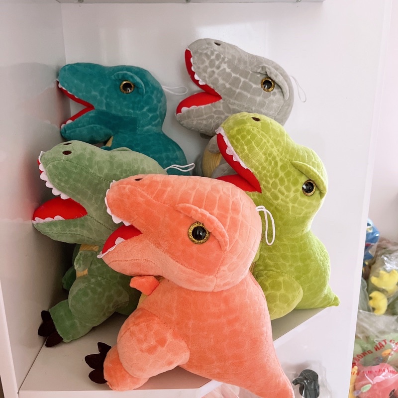 GẤU BÔNG KHỦNG LONG BẠO CHÚA SIZE NHỎ 25cm CHÓ BÉ YÊU, mẫu quảng châu cao cấp, ảnh thật 100%