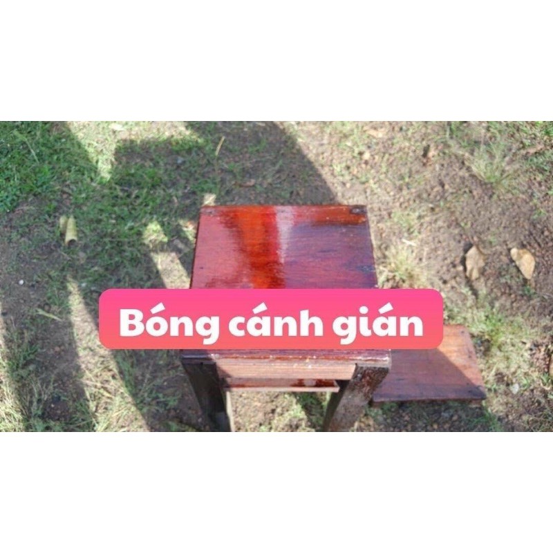 Sơn bóng gỗ màu cánh dán