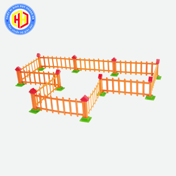 Hàng rào lắp ghép nhỏ, đồ chơi nhựa an toàn
