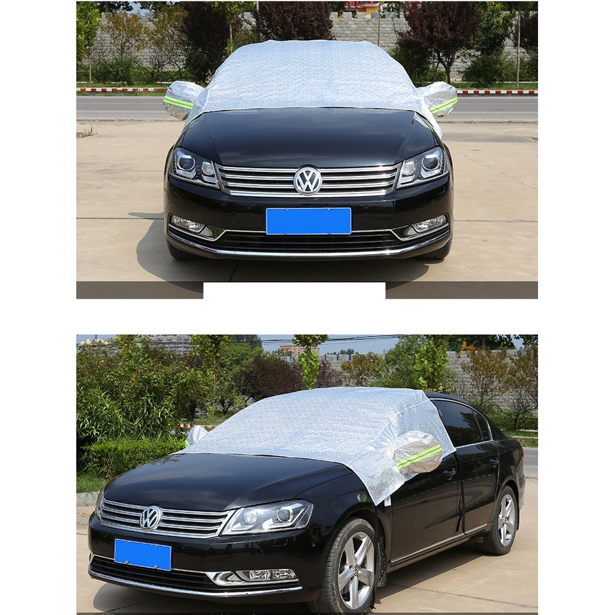 Tấm che nắng kính chắn gió vải Peva tráng nhôm cách nhiệt,phản quang model-OTOS01