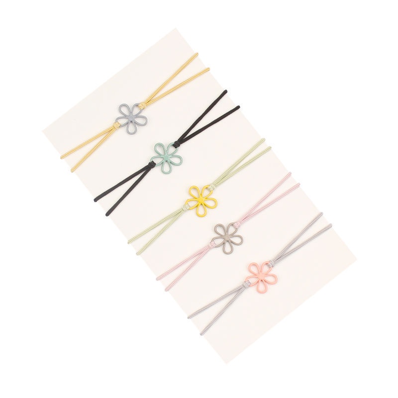 DÂY CỘT TÓC MINI HOA 5 CÁNH XINH XẮN NHỎ GỌN CHO NỮ