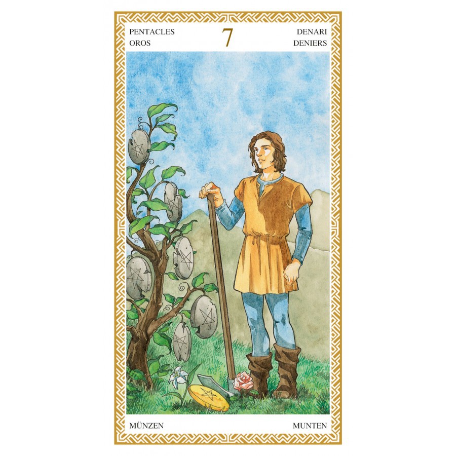 Bộ Bài Lo Scarabeo Tarot (Mystic House Tarot Shop) - Bài Gốc Authentic Chính Hãng 100%