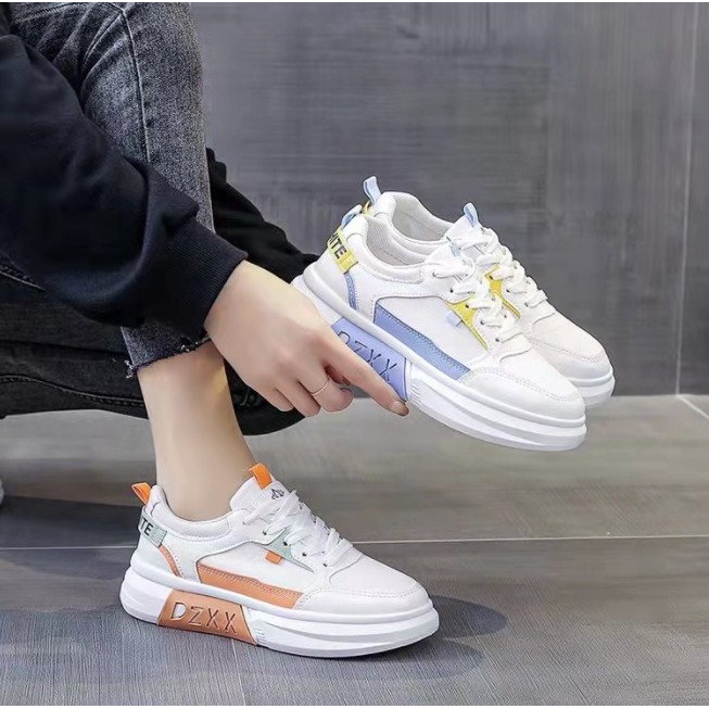 Giày Nữ Thể Thao Trắng DZXX nhỏ Fashion Phong Cách Hàn 2022