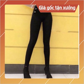Quần legging cạp cao 6 đinh