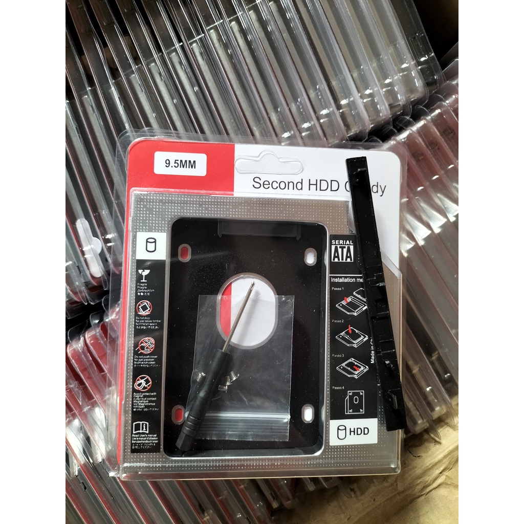 Caddy bay nhôm nguyên chất 9.5mm, 12.7mm
