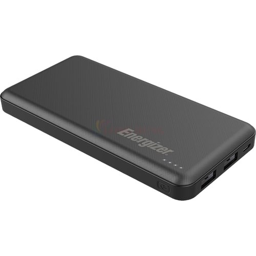 Sạc dự phòng Energizer 10000mAh 3.7V Li-Polymer UE10053BK - Hàng chính hãng