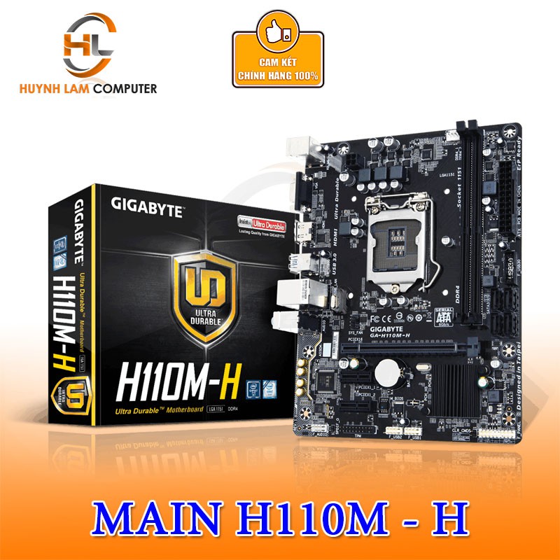 Mainboard Gigabyte H110M H  - Hàng chính hãng