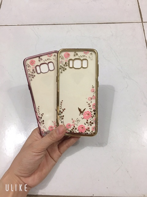 Ốp lưng hoa hồng sam sung S8,S8 Plus,S8+
