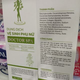Dung dịch Vệ sinh Doctor spa