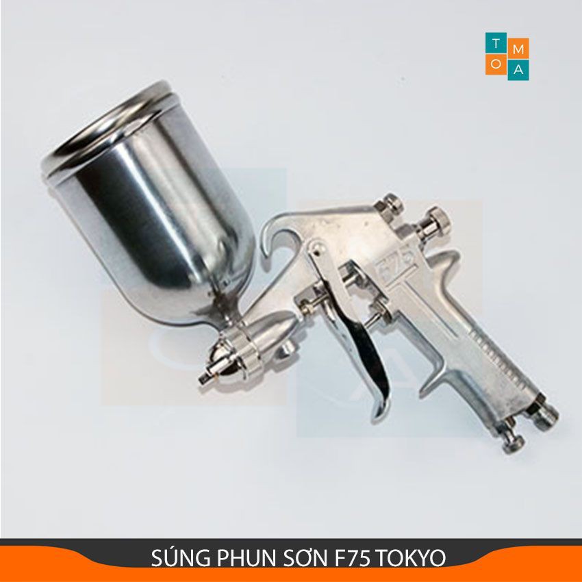 SÚNG PHUN SƠN F75 ĐẦU BÉC 1.5 - SÚNG PHUN SƠN KẺ CHỈ MINI DÙNG ĐỂ PHUN SƠN DẦU