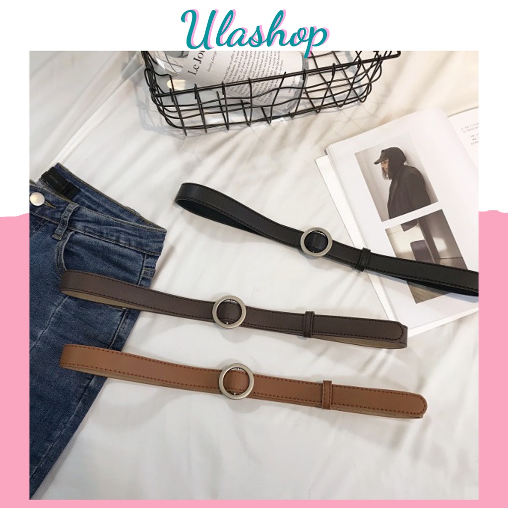 PK007 THẮT LƯNG NỮ ULZZANG TRÒN BẢN NHỎ 2,3CM