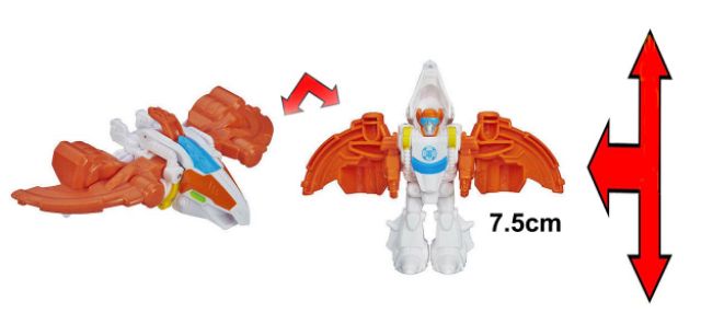 Đồ chơi Robot Transformers Playskool Heroes Rescue Bots Blades the Rescue Dinobot (Box)