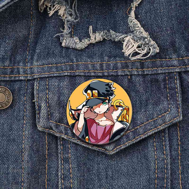 Pinba.my Jojo's Bizarre Adventure Anime Peripheral Badge