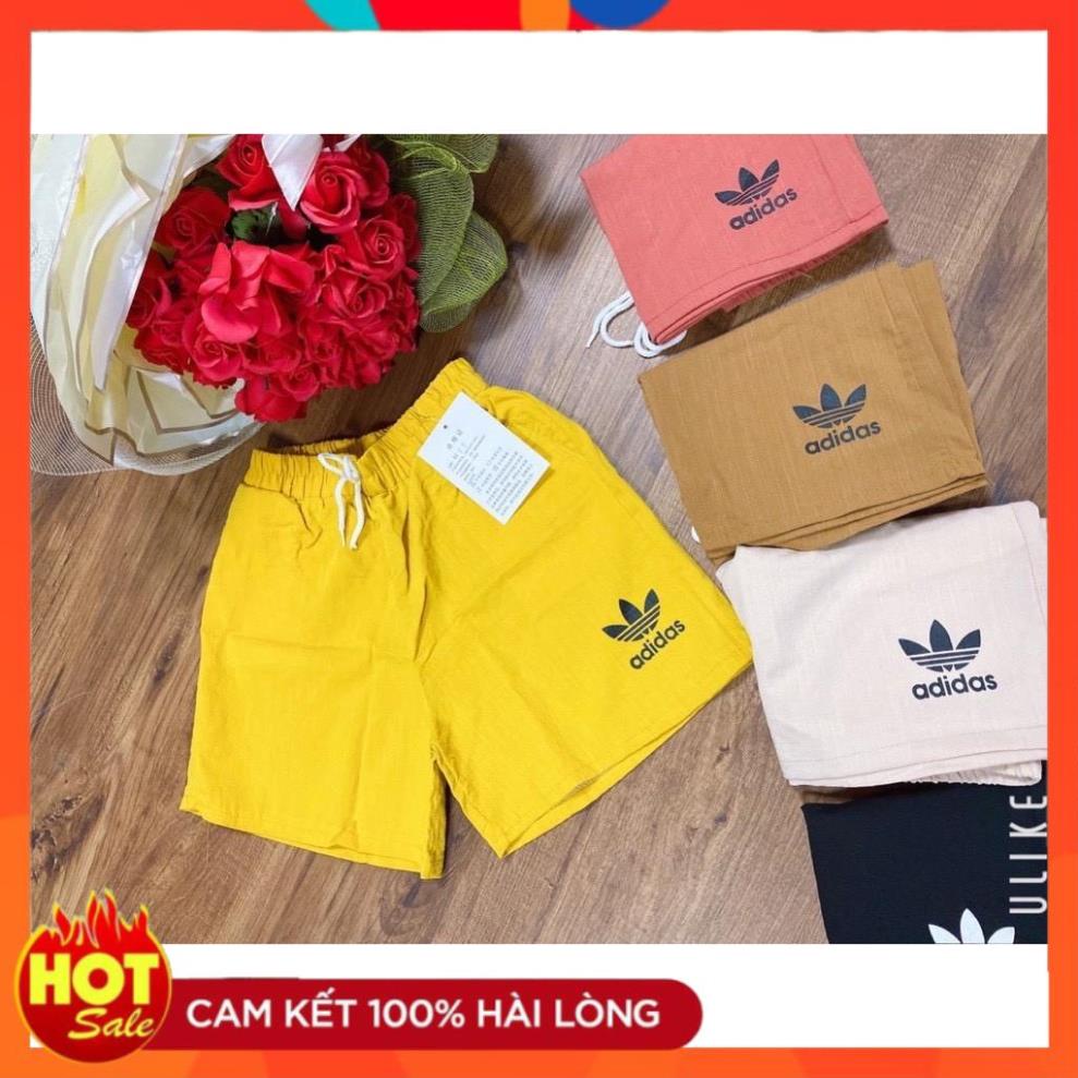 QUẦN SHORT ĐŨI THÊU ADIDAS