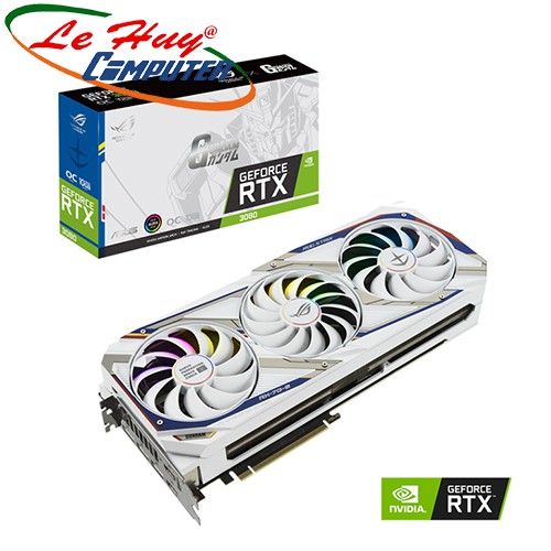 VGA ASUS ROG Strix RTX 3080 GUNDAM EDITION (ROG-STRIX-RTX3080-O10G-GUNDAM)