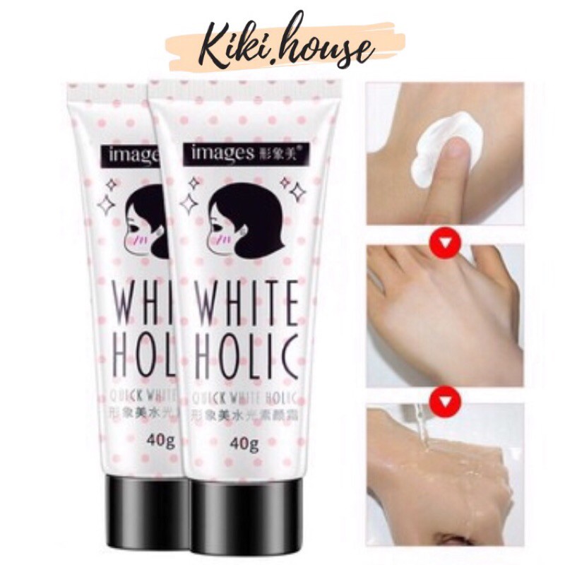 Kem làm trắng da tức thì images white Holic 40g