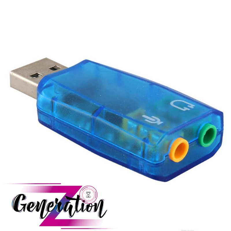 USB Sound 5.1 - USB âm thanh Cho Laptop PC