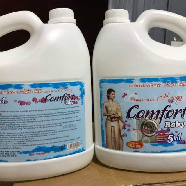 Nước giặt comfo 5 in 1