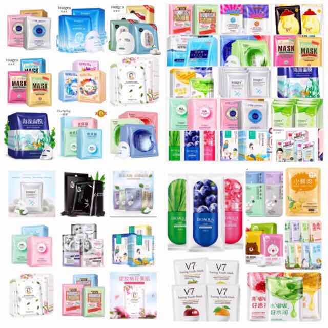 Sale sốc 1 miếng mask mặt nạ dưỡng da VENZEN, One Sping, Rorec mask nội địa Trung CAO CẤP