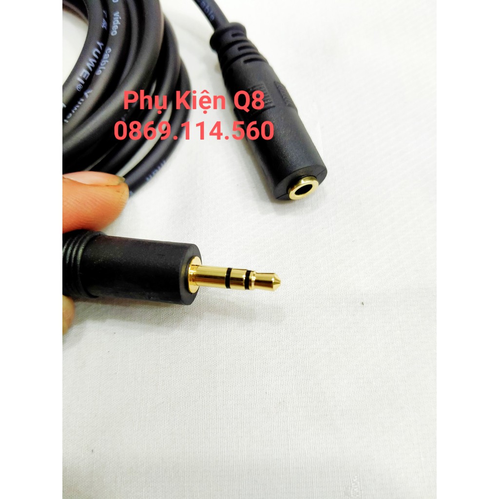 Dây nối dài tai nghe với headphone 3m