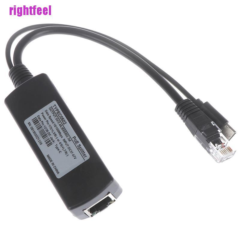 Bộ Chia Cổng Usb 48v Sang Cổng Mạng 5v Ethernet 802.3af Chuyên Dụng