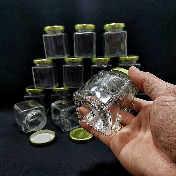 Hũ thủy tinh đựng yến có nắp bằng thiếc cực chắc chắn và an toàn