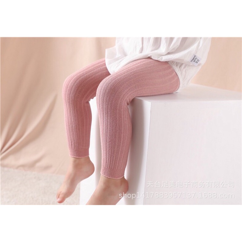 Quần tất len gân legging hàng Quảng Châu cho bé trai bé gái