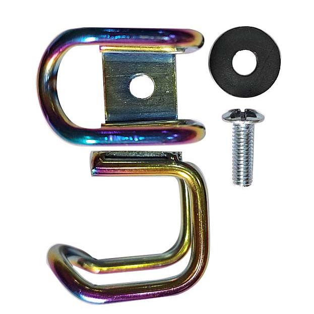 Móc treo đồ xe máy INOX 304 xi màu Titan - INOX 304 trắng các loại