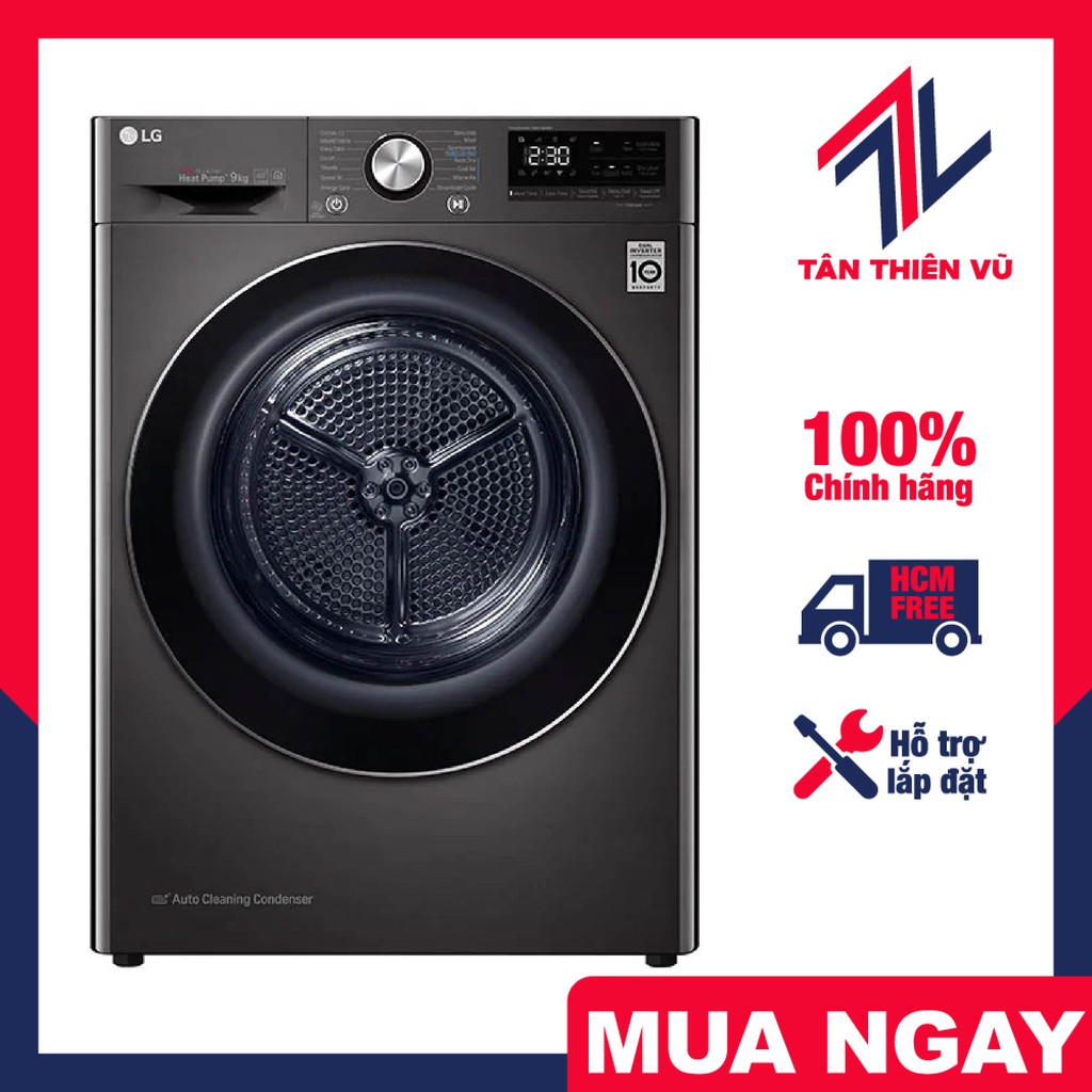 Máy sấy LG DVHP09B - 9 Kg