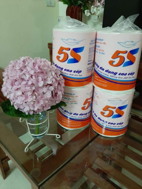 Khăn giấy đa năng 5S dạng cuộn 1kg