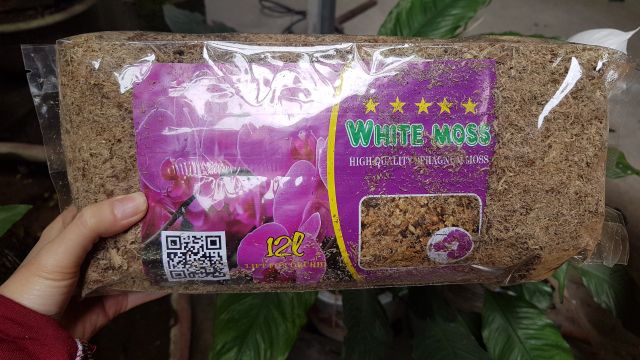 [GIÁ SỐC] Dớn trắng (dớn mềm) chất trồng hoa lan 200g