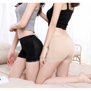 Quần trong mặc váy💓FREESHIP💓Quần lót mặc váy phối ren có túi tiện lợi, co giãn tốt, chất liệu cotton mịn mát 8362