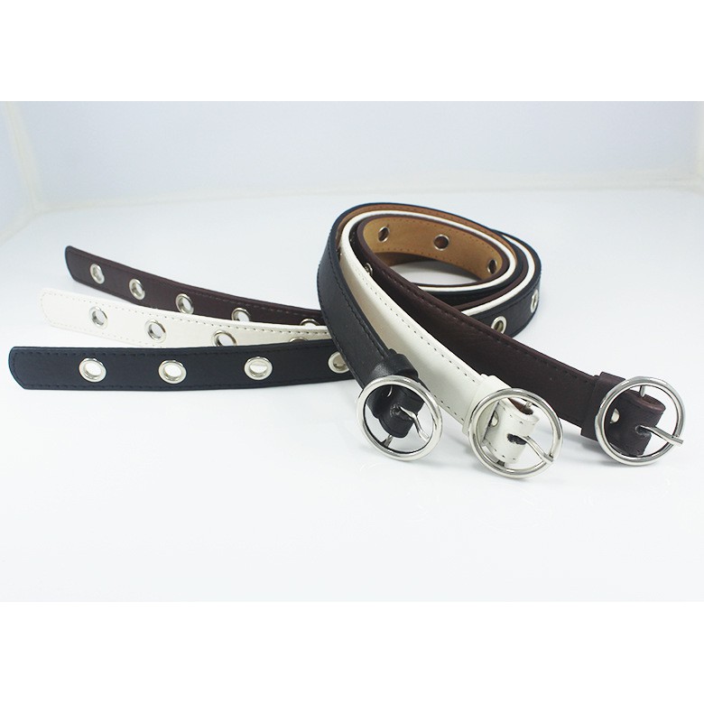 Thắt lưng nữ nhiều lỗ 3 màu siêu xinh