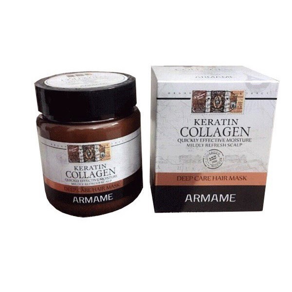 Ủ Tóc Mềm Mượt Keratin Collagen Armame - Cao Cấp Phục Hồi Tóc