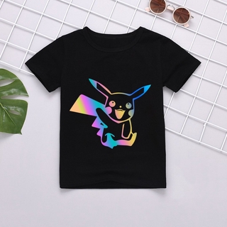 Áo Thun Trẻ Em Phản Quang  Pikachu