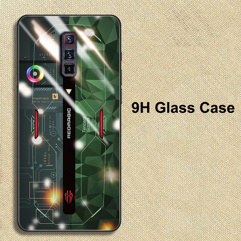 Ốp Điện Thoại Mặt Kính Cường Lực Cho Nubia Red Magic 6 Pro 6s Red Magic 6 6Pro Red Magic 6s Pro