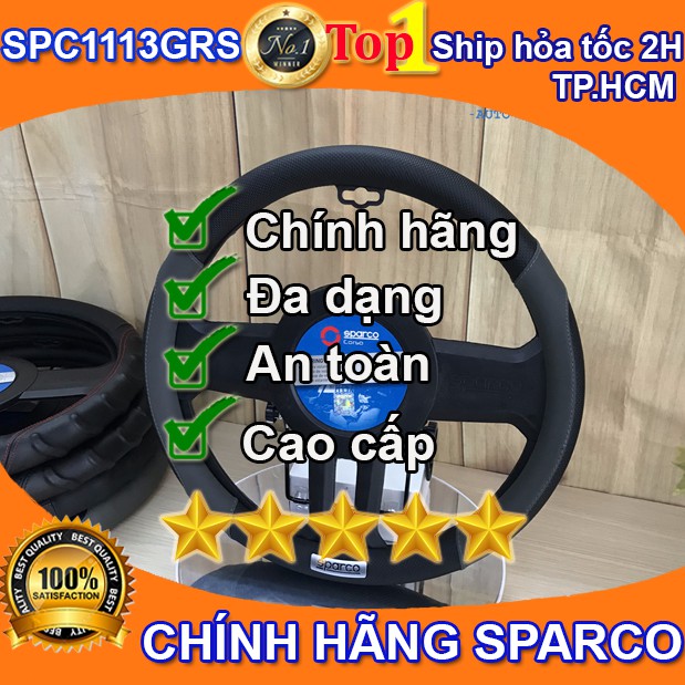 Bọc Vô Lăng SPC1117GRS - CHÍNH HÃNG SPARCO