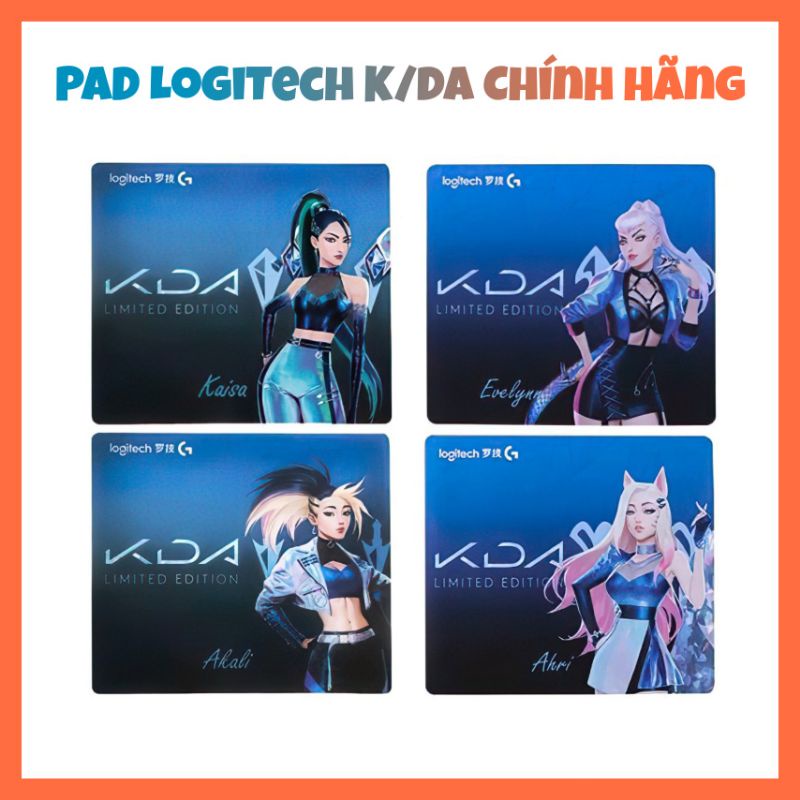 Pad Di Chuột Chơi Game Logitech G640 KDA Hàng Chính Hãng