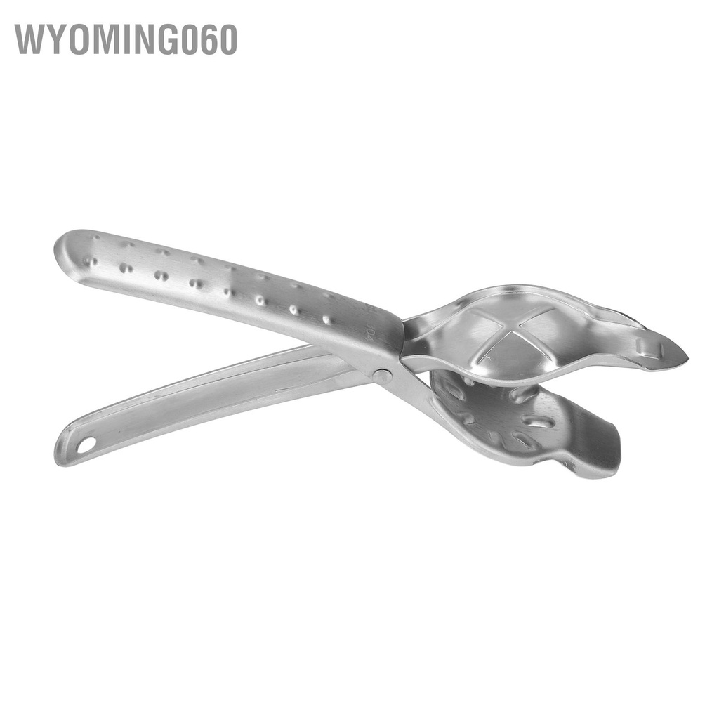 Wyoming060 304 Stainless Steel Chestnut Clip Multifunction Nut Cracker Walnut Opener Plier for Kitchen Dried Fruit